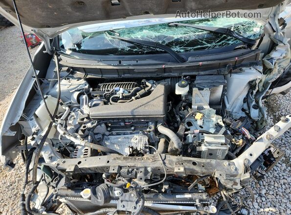 5N1AT2MV3JC775062 2018 NISSAN ROGUE Silver Вид підкапотного простору