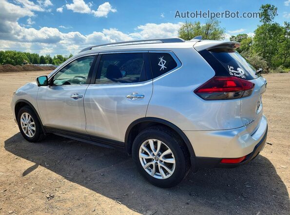 5N1AT2MV3JC790578 2018 NISSAN ROGUE Silver Задня ліва чверть