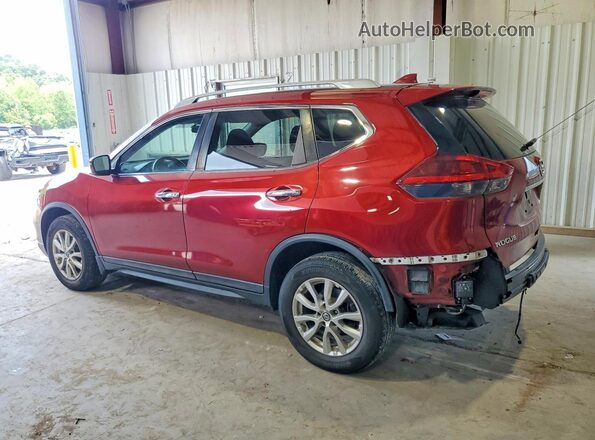 5N1AT2MV4JC805296 2018 NISSAN ROGUE Maroon Tył lewy