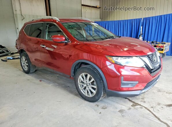 5N1AT2MV4JC805296 2018 NISSAN ROGUE Maroon Przód prawy