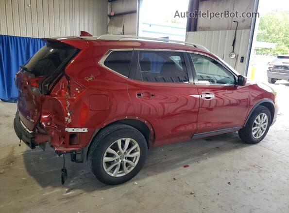 5N1AT2MV4JC805296 2018 NISSAN ROGUE Maroon Tył prawy