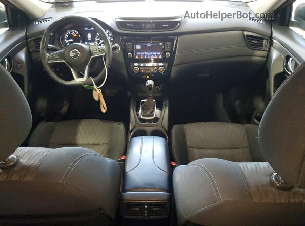 5N1AT2MV4JC805296 2018 NISSAN ROGUE Maroon Widok deski rozdzielczej