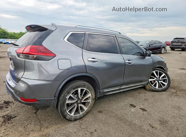 5N1AT2MV4KC802674 2019 NISSAN ROGUE Gray უკანა მარჯვენა