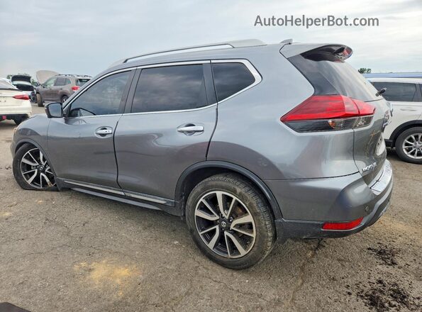 5N1AT2MV4KC802674 2019 NISSAN ROGUE Gray უკანა მარცხენა