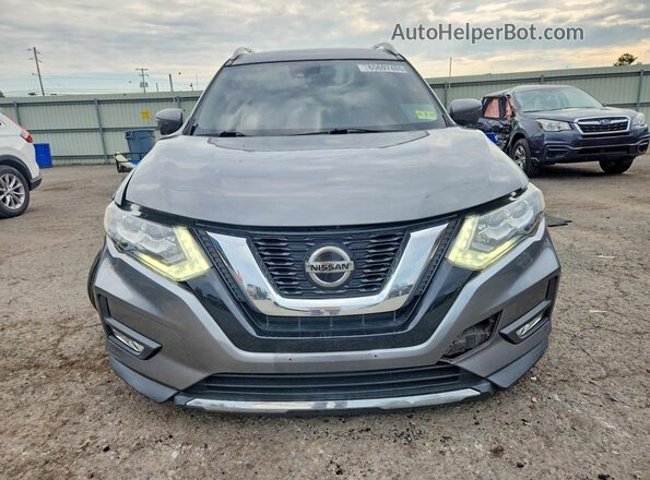 5N1AT2MV4KC802674 2019 NISSAN ROGUE Gray წინა ხედი