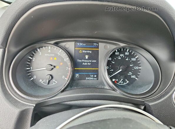 5N1AT2MV4KC802674 2019 NISSAN ROGUE Gray ხელსაწყოთა პანელის ხედი