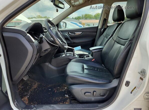 5N1AT2MV5GC737955 2016 NISSAN ROGUE White Front interior view