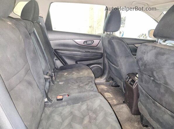 5N1AT2MV5GC796925 2016 NISSAN ROGUE Gray უკანა სალონის ხედი