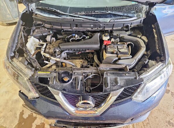 5N1AT2MV5GC796925 2016 NISSAN ROGUE Gray ძრავის განყოფილების ხედი