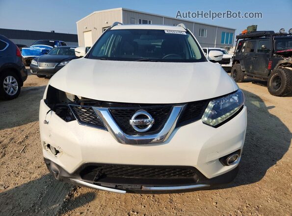 5N1AT2MV5GC867332 2016 NISSAN ROGUE White Widok z przodu