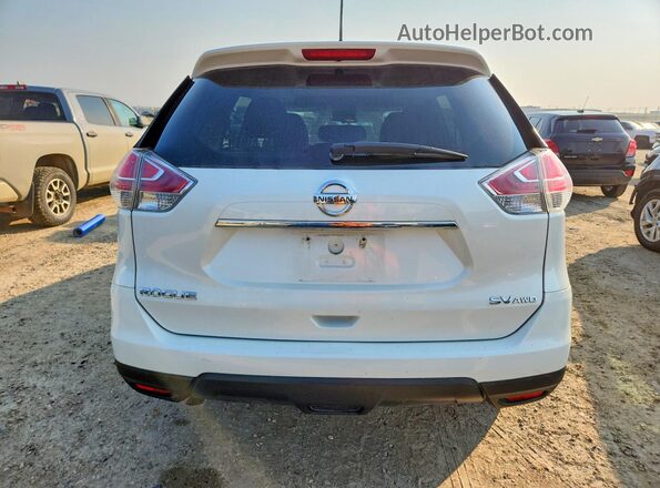 5N1AT2MV5GC867332 2016 NISSAN ROGUE White Widok z tyłu
