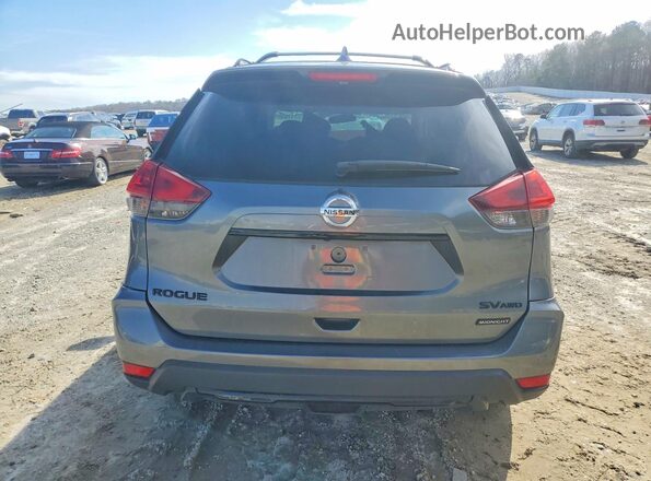5N1AT2MV5JC724548 2018 NISSAN ROGUE Gray Rear view
