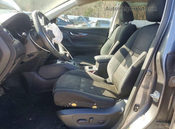 5N1AT2MV5JC724548 2018 NISSAN ROGUE Gray Front interior view