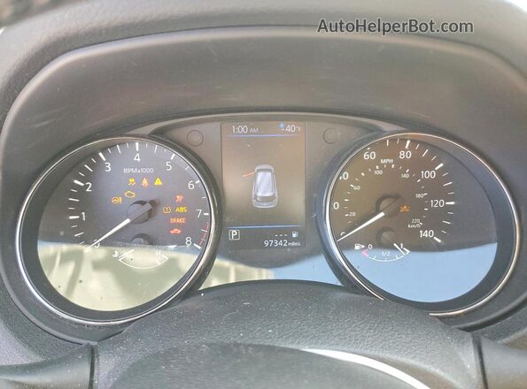 5N1AT2MV5JC724548 2018 NISSAN ROGUE Gray Instrument cluster view