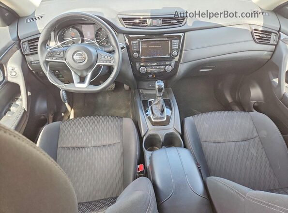 5N1AT2MV5KC731906 2019 NISSAN ROGUE Silver Вид панелі приладів