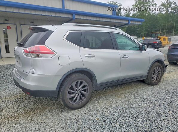 5N1AT2MV6GC861460 2016 NISSAN ROGUE Silver უკანა მარჯვენა
