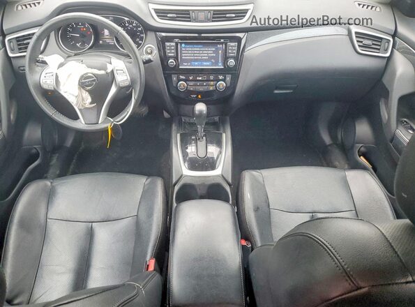 5N1AT2MV6GC861460 2016 NISSAN ROGUE Silver წინა პანელის ხედი