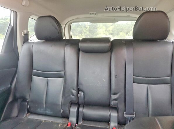 5N1AT2MV6GC861460 2016 NISSAN ROGUE Silver უკანა სავარძლების ხედი