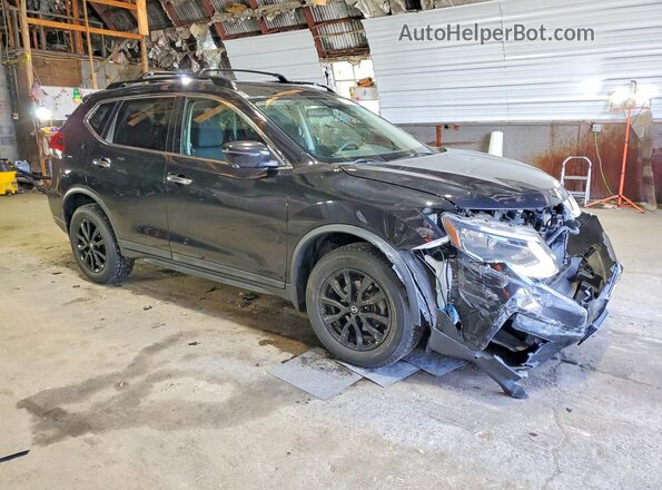 5N1AT2MV6JC719570 2018 NISSAN ROGUE Black წინა მარჯვენა