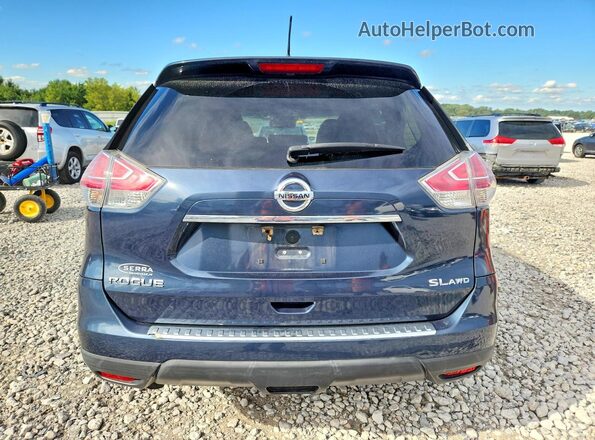 5N1AT2MV7GC869759 2016 NISSAN ROGUE Blue Հետևի տեսք