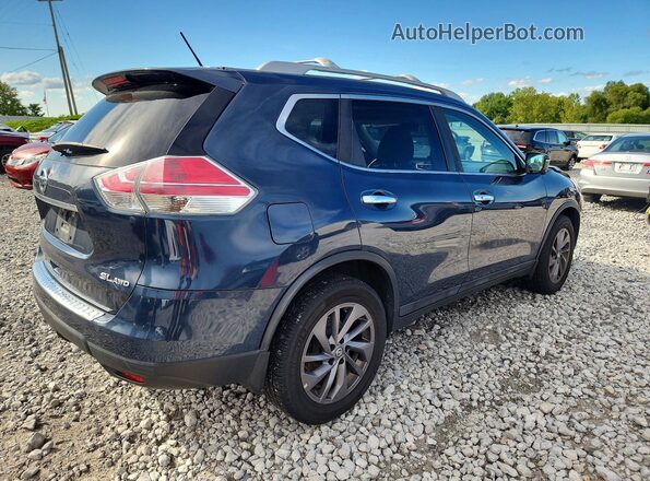 5N1AT2MV7GC869759 2016 NISSAN ROGUE Blue Հետևի աջ