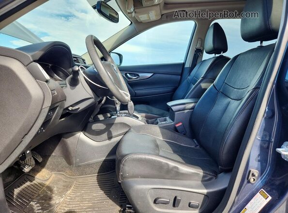 5N1AT2MV7GC869759 2016 NISSAN ROGUE Blue Սալոնի դիմացի տեսք
