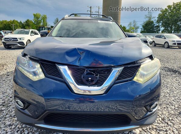 5N1AT2MV7GC869759 2016 NISSAN ROGUE Blue Դիմացի տեսք