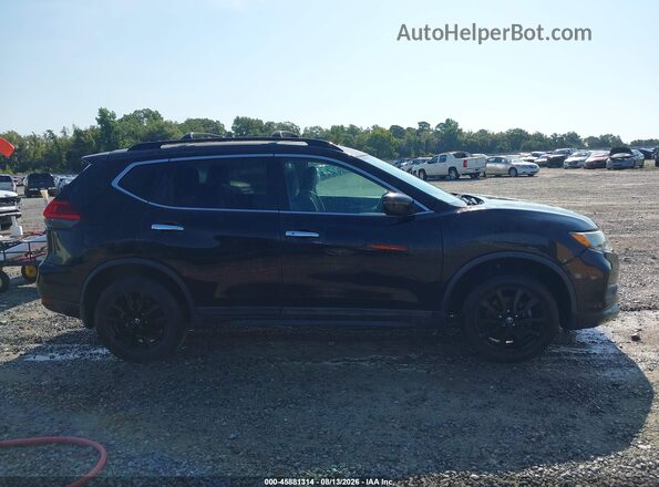 5N1AT2MV7HC805349 2017 NISSAN ROGUE Black Widok wnętrza z tyłu