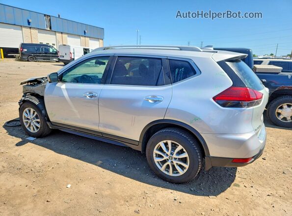 5N1AT2MV7HC896798 2017 NISSAN ROGUE Серебряный Задняя левая четверть