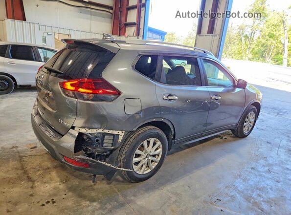 5N1AT2MV7JC757521 2018 NISSAN ROGUE Gray Tył prawy
