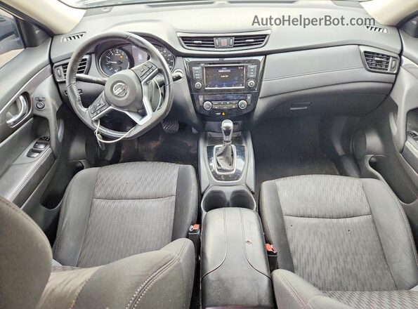 5N1AT2MV7JC787134 2018 NISSAN ROGUE Black Widok deski rozdzielczej