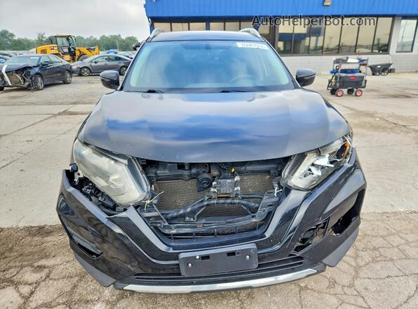 5N1AT2MV7JC787134 2018 NISSAN ROGUE Black Widok z przodu