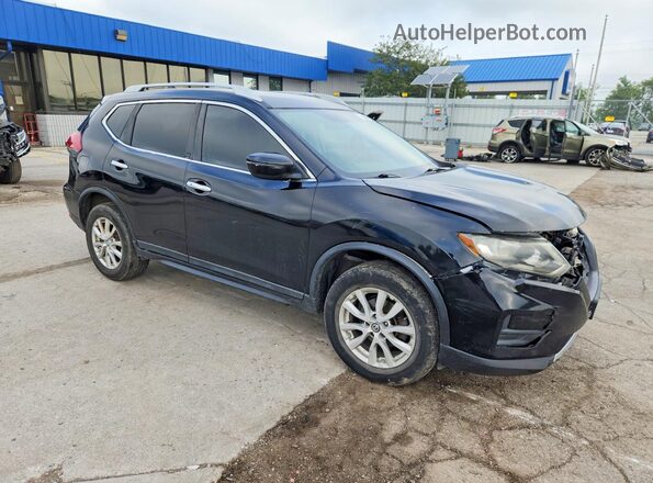 5N1AT2MV7JC787134 2018 NISSAN ROGUE Black Przód prawy