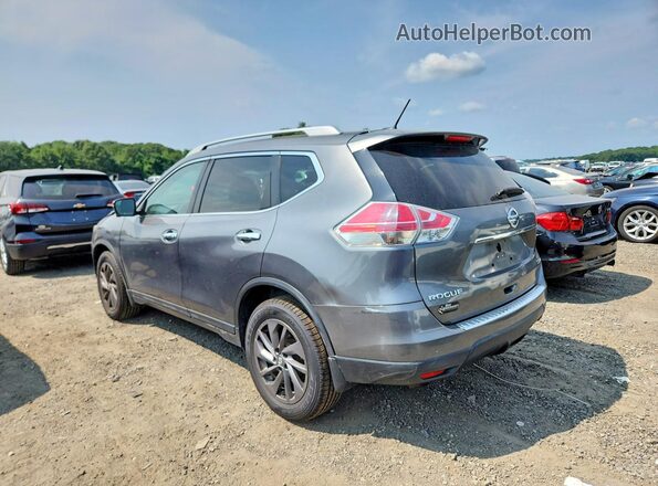 5N1AT2MV8GC800188 2016 NISSAN ROGUE Gray Задня ліва чверть