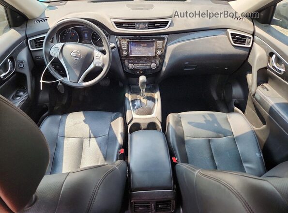 5N1AT2MV8GC800188 2016 NISSAN ROGUE Gray Вид панелі приладів