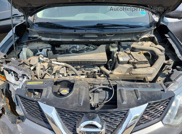 5N1AT2MV8GC800188 2016 NISSAN ROGUE Gray Вид підкапотного простору