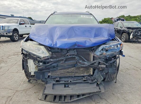 5N1AT2MV8HC869609 2017 NISSAN ROGUE Blue წინა ხედი