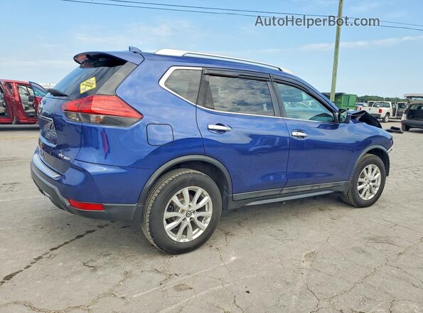5N1AT2MV8HC869609 2017 NISSAN ROGUE Blue უკანა მარჯვენა
