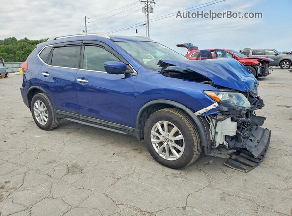 5N1AT2MV8HC869609 2017 NISSAN ROGUE Blue წინა მარჯვენა