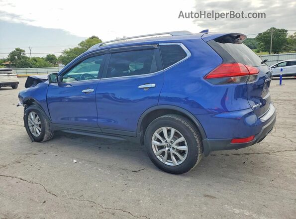 5N1AT2MV8HC869609 2017 NISSAN ROGUE Blue უკანა მარცხენა
