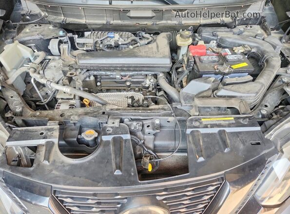 5N1AT2MV8JC748410 2018 NISSAN ROGUE Gray Widok komory silnika