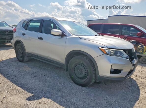 5N1AT2MV9HC799151 2017 NISSAN ROGUE Silver Front right