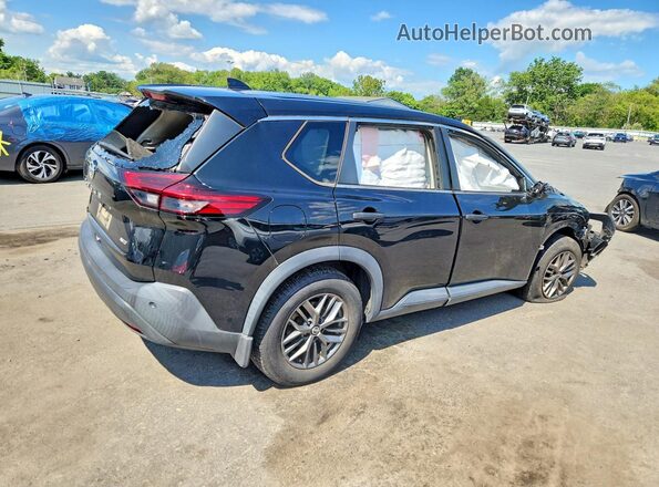 5N1AT3AB5MC790571 2021 NISSAN ROGUE Black უკანა მარჯვენა