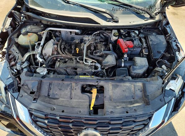 5N1AT3AB5MC790571 2021 NISSAN ROGUE Black ძრავის განყოფილების ხედი