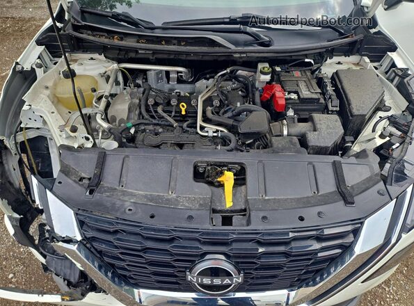 5N1AT3AB8NC687727 2022 NISSAN ROGUE Белый Вид подкапотного пространства