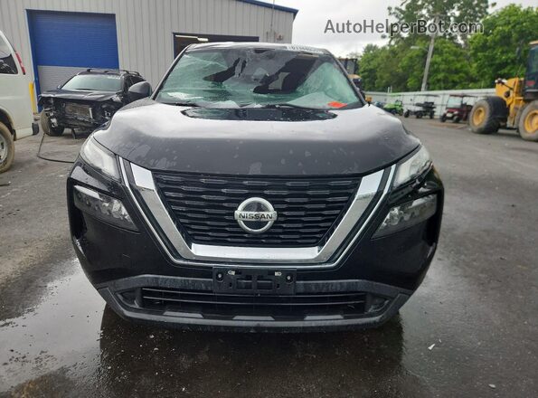 5N1AT3ABXMC752429 2021 NISSAN ROGUE Black Вид спереду