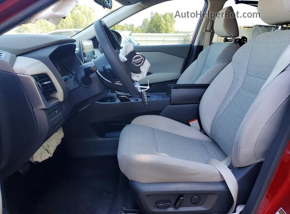 5N1AT3BA2MC747859 2021 NISSAN ROGUE Red Vista interior delantera