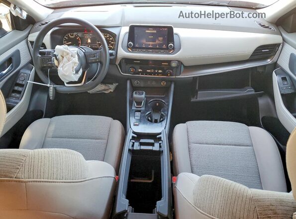 5N1AT3BA2MC747859 2021 NISSAN ROGUE Red Vista del salpicadero