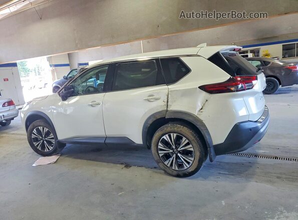 5N1AT3BA2MC821183 2021 NISSAN ROGUE White Задня ліва чверть