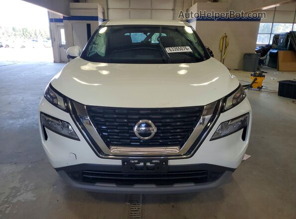 5N1AT3BA2MC821183 2021 NISSAN ROGUE White Вид спереду